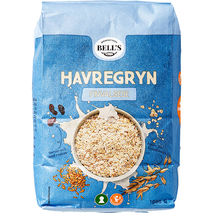 Breakfast from Bells Havregryn