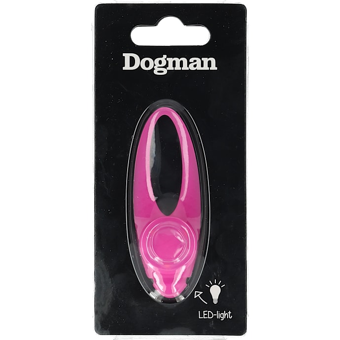 Hundeblinker m. LED - pink