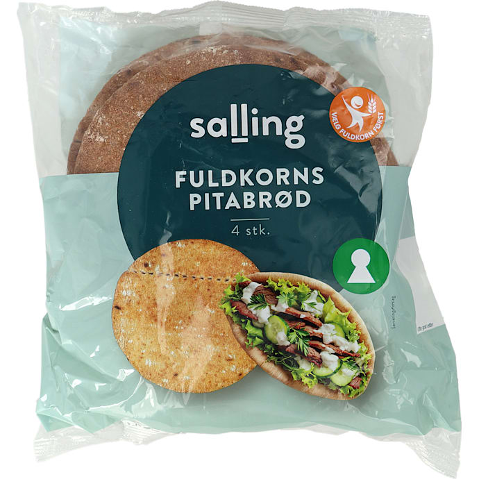Fuldkornspitabrød