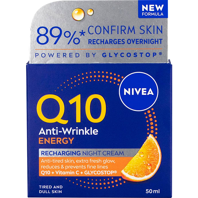 Recharging natcreme m. C- og E-vitamin