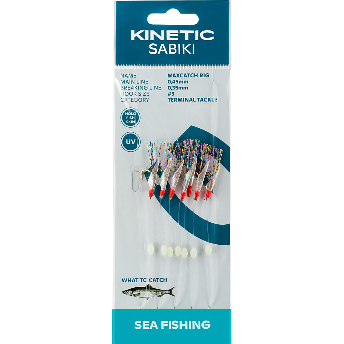 Kinetic Sabiki MaxCatch forfang