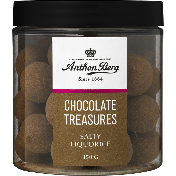 Saltlakrids m. mælkechokolade og lakridspulver