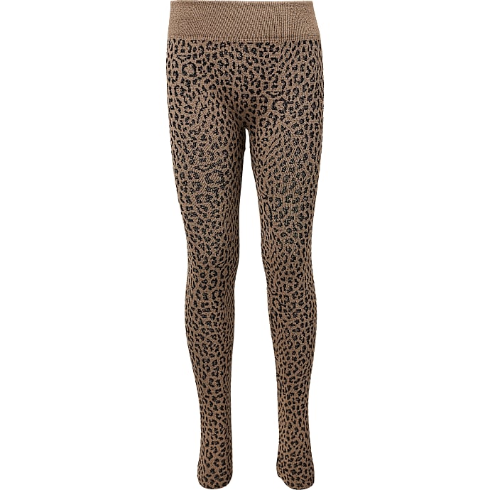 VRS Kids Basic Børne Termo Leggings Str. 110/116 Brun