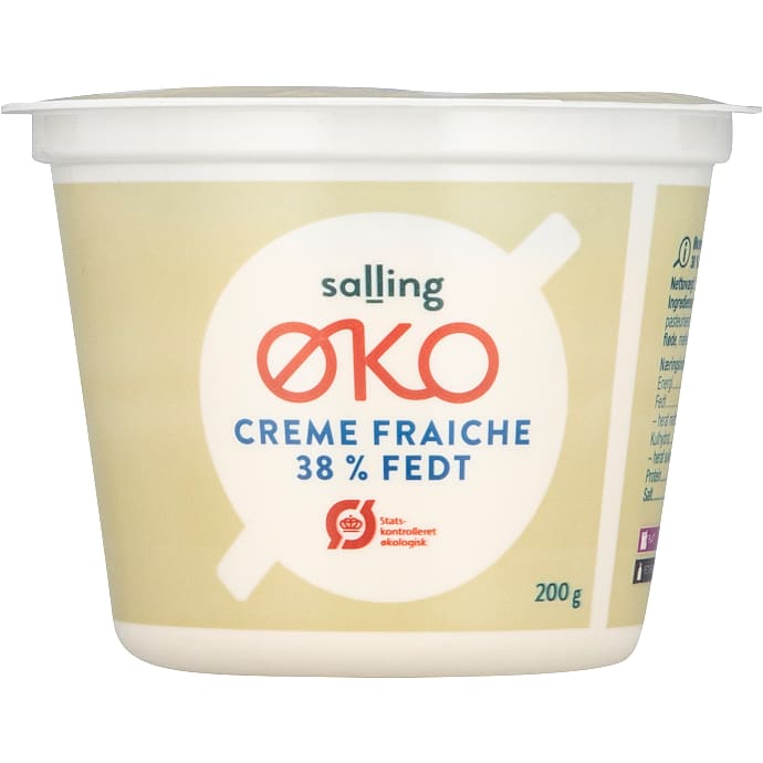 Salling Creme Fraiche 38% Øko
