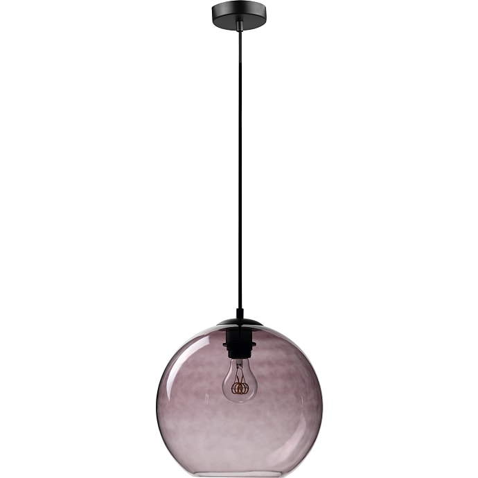 Salling Alfa Glaspendel Purple Smoke