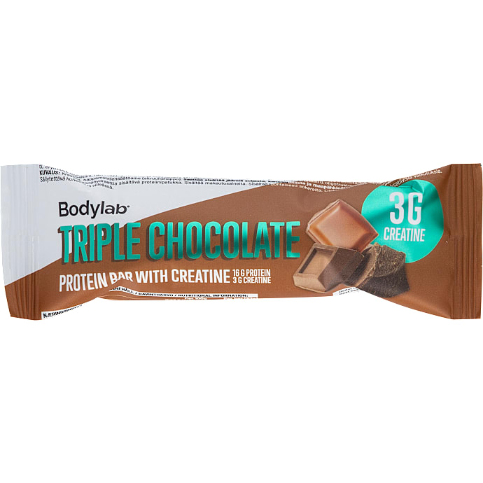 Proteinbar m. chokoladesmag og kreatin
