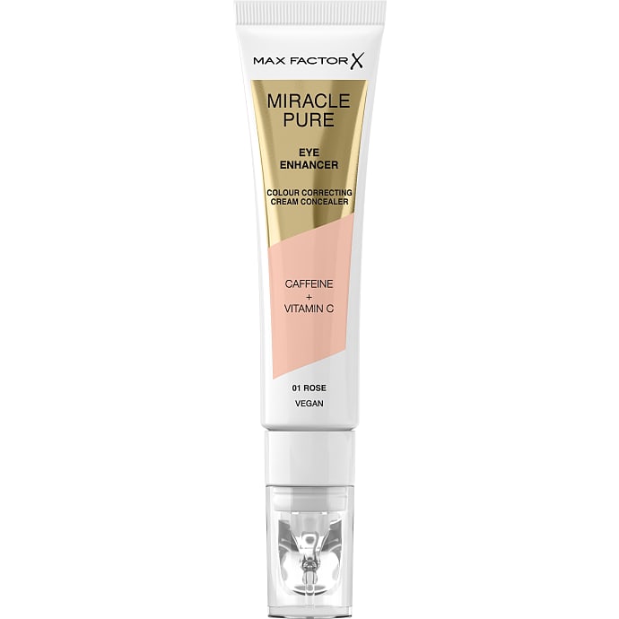 Øjencreme m. concealer 01 Rose m. koffein og C-vitamin