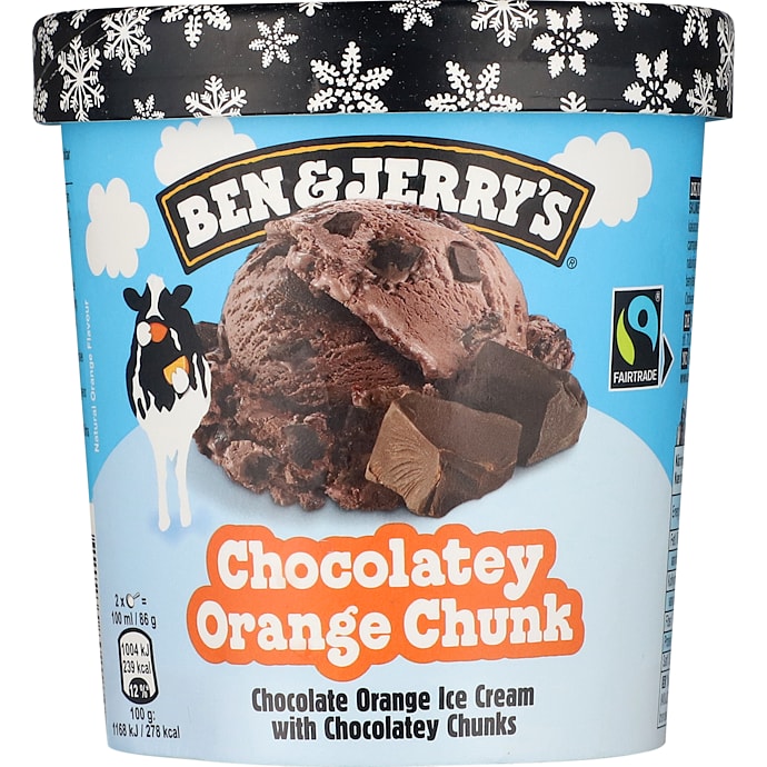 Ben & Jerry's Choko Orange Chunk 399 g