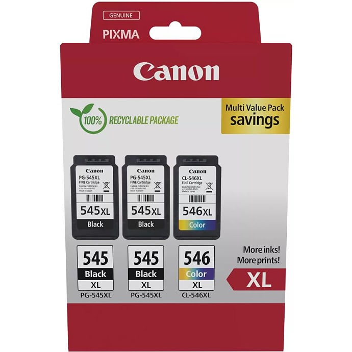 Canon PG-545XL & CL-546XL blækpatron Value-Pack