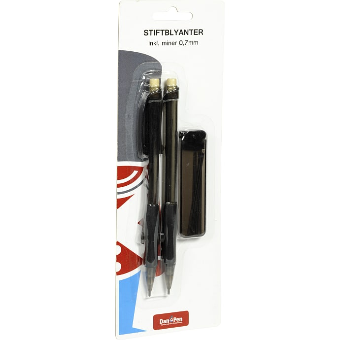 Danpen stiftblyanter 0,7 mm 2-pak