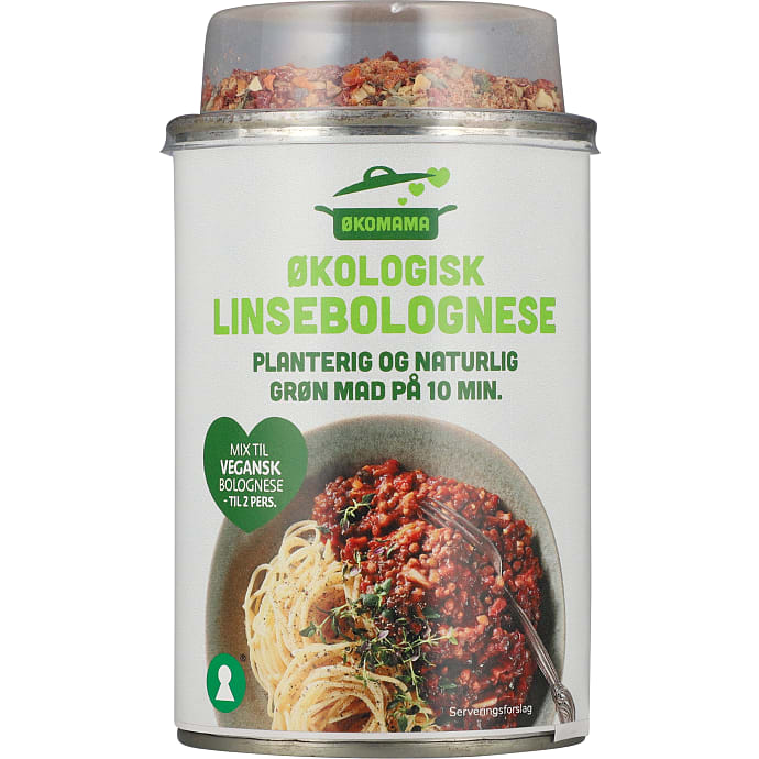 Linsebolognese øko