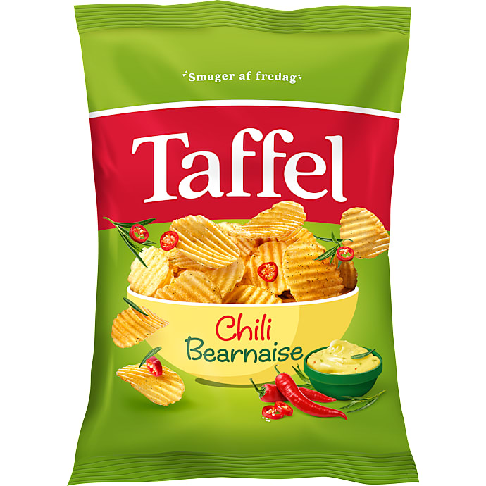 Chips m. chili bearnaise