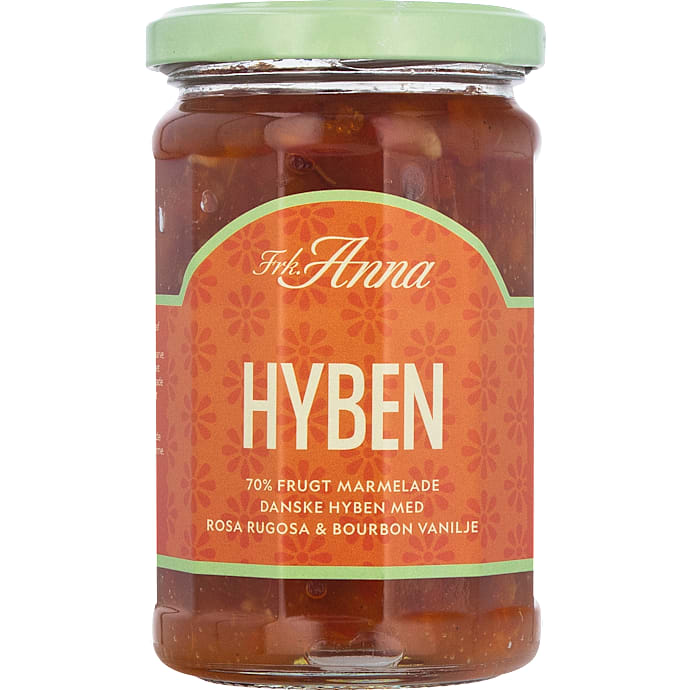 Hybenmarmelade m. æble, citron- og vanilje