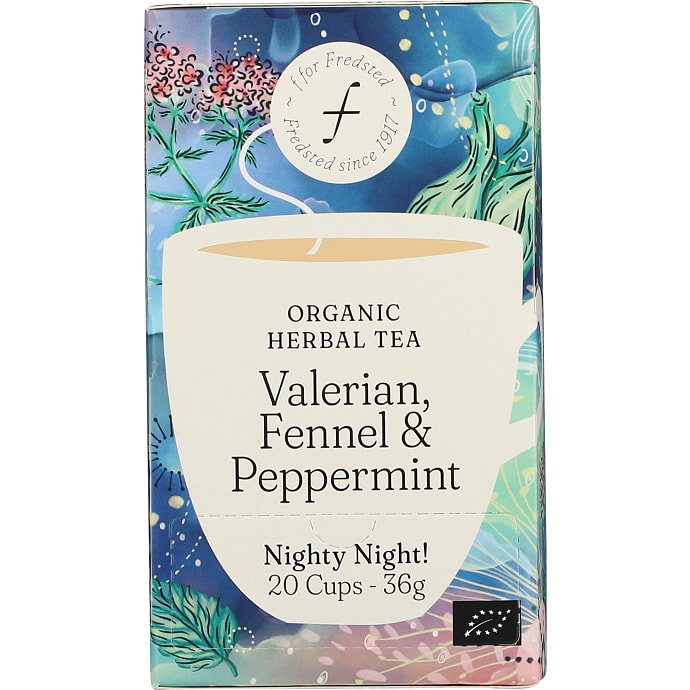 Fredsted Urtete med pebermynte og fennikel øko 20 stk