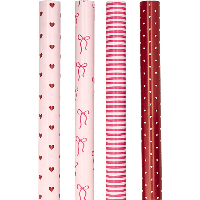 Gavepapir 3 meter assorteret