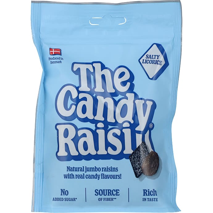 Rosiner m. salt lakrids smag