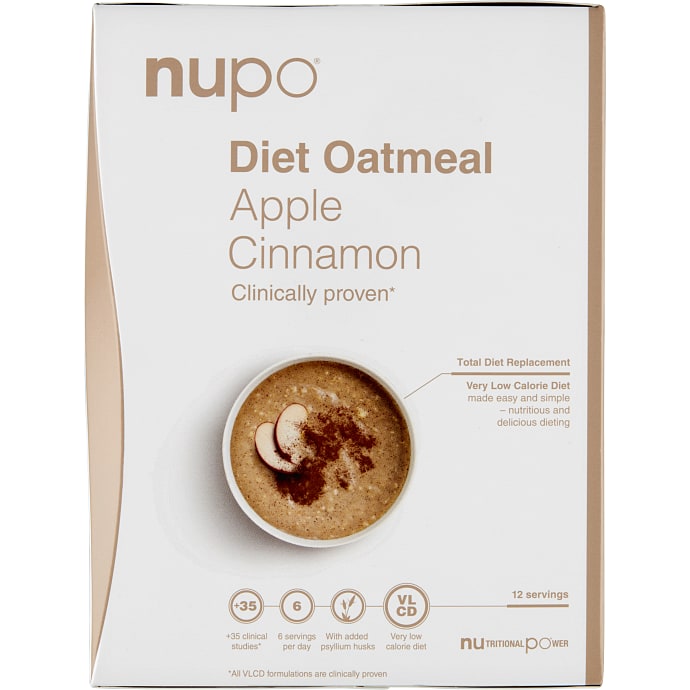 Nupo Kosterstatningspulver Havregrød Æble Kanel