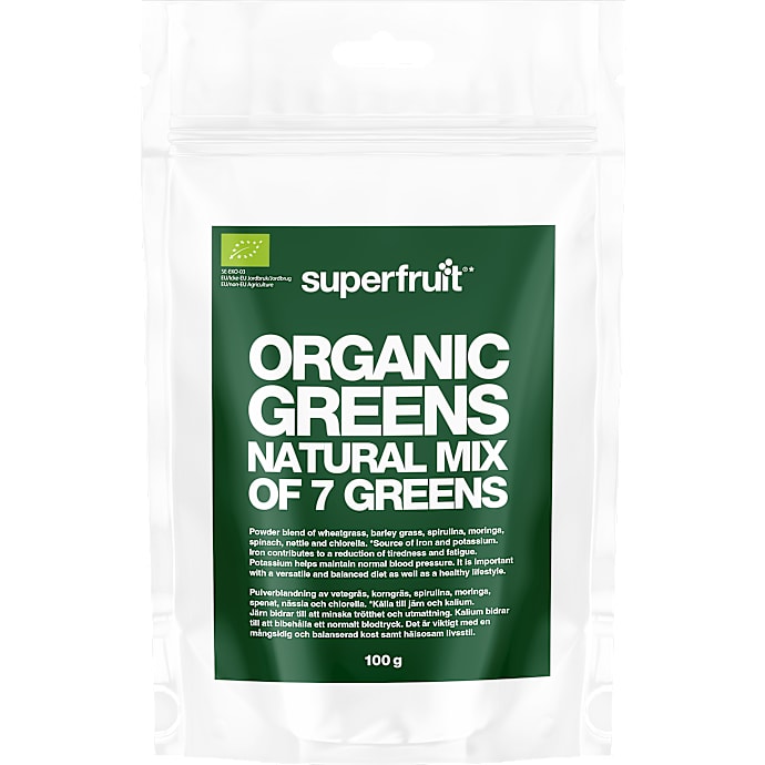 Grøn pulvermix m. kalium og jern