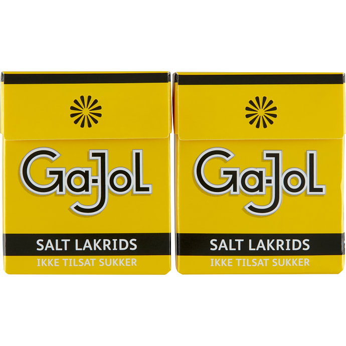 Ga-Jol Salt lakrids 2 pk 46 g