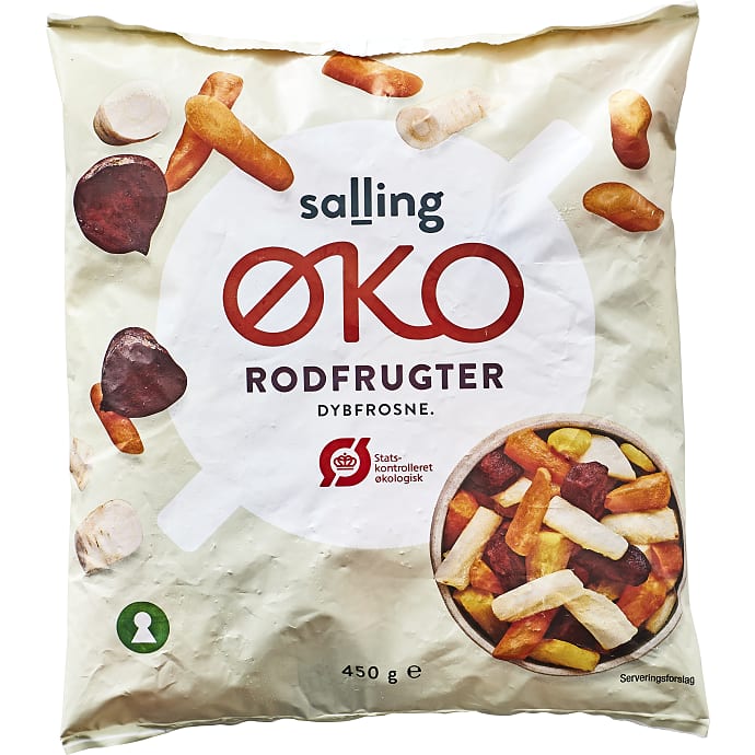 Blandede rodfrugter øko