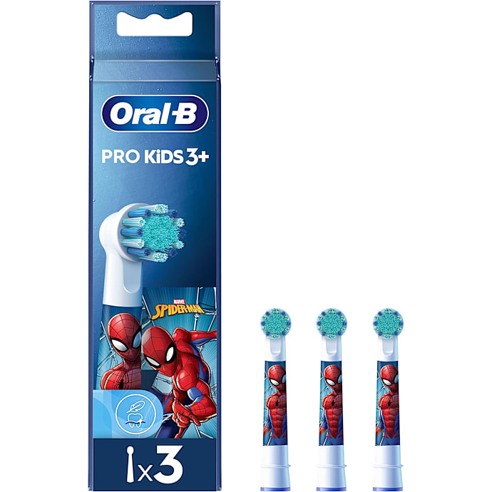 Oral-B Pro Kids 3+ tandbørstehoveder - Spiderman