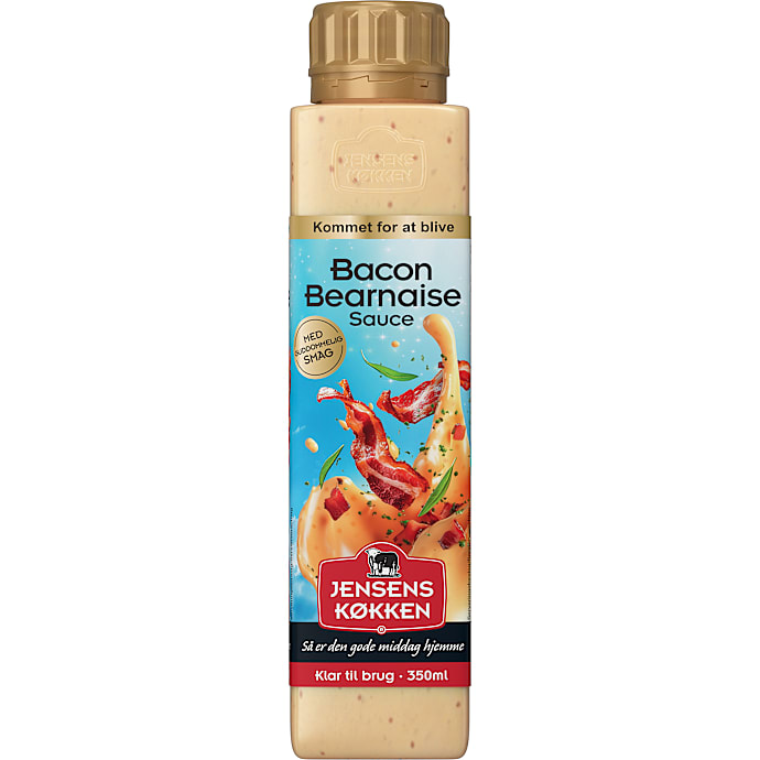 Jensens Køkken Bearnaisesauce M. Bacon 350 ml