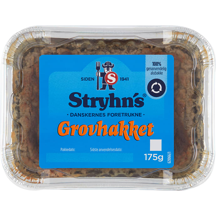 Grovhakket leverpostej