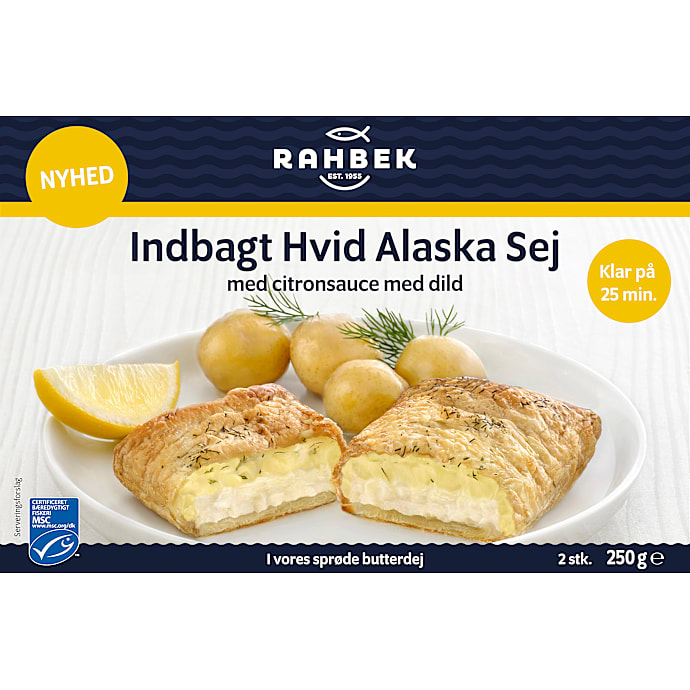 Indbagt sej m. citron