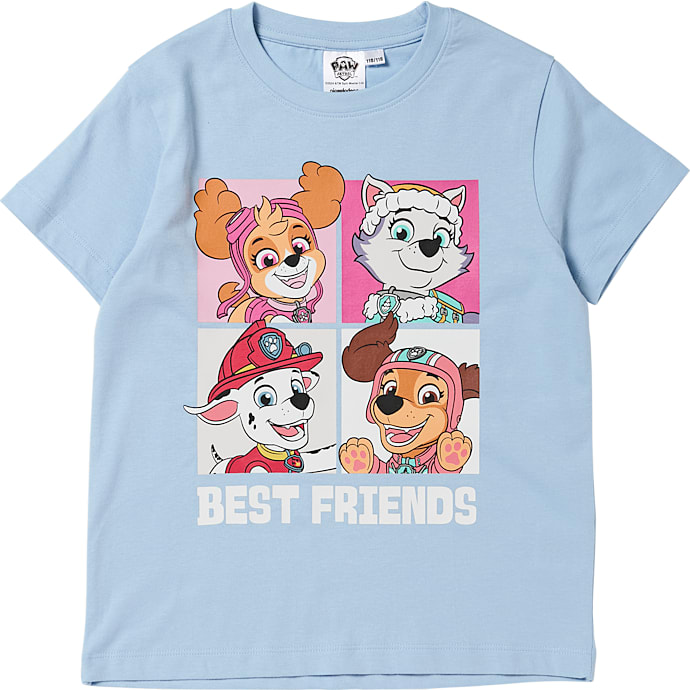 Paw Patrol T-shirt str. 110/116 - blå