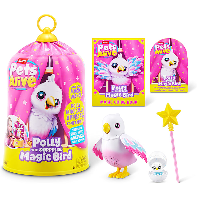 Pets alive polly the surprise fugl