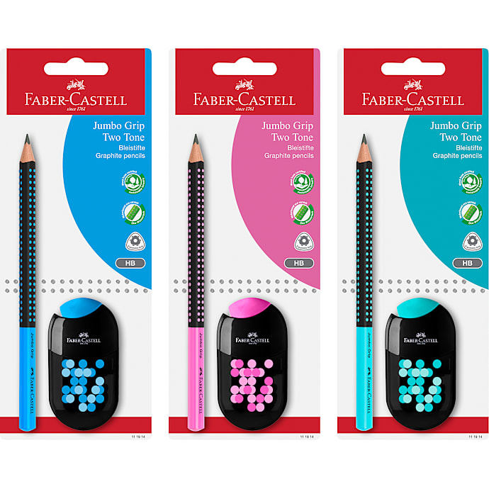 Faber-Castell Jumbo Grip blyantsæt assorteret