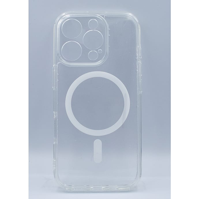 iPhone 15 Pro MagSafe cover silikone - transparent