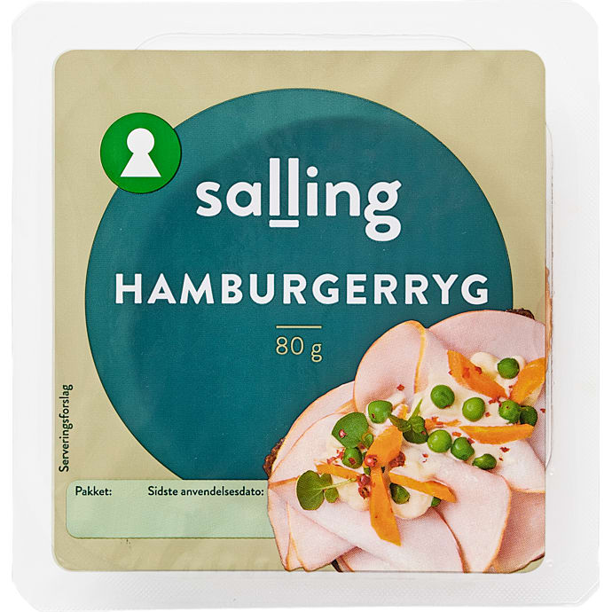 Salling Hamburgerryg i Skiver