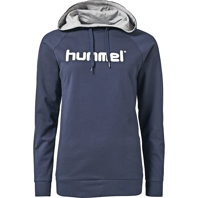 Hummel dame hoodie str. L - navy