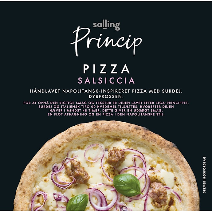 Pizza Salsiccia m. mozzarella