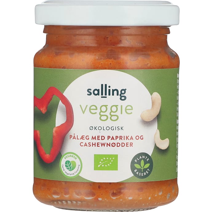 Smørepålæg m. paprika og cashewnødder øko