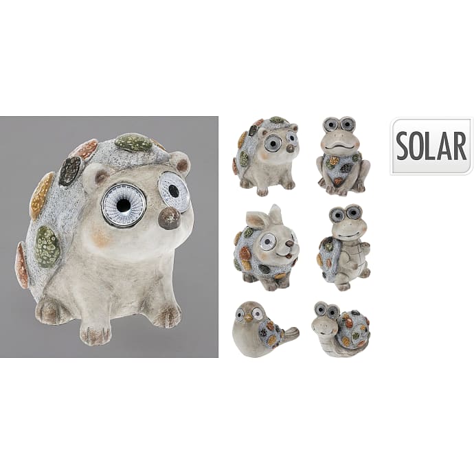 Solar lampe søens dyr assorteret
