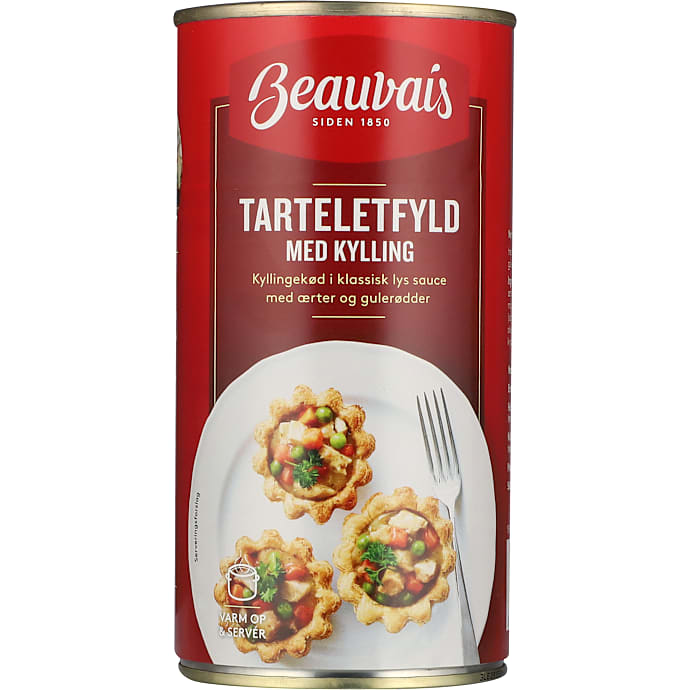 Beauvais Tarteletfyld m. kylling 550 g