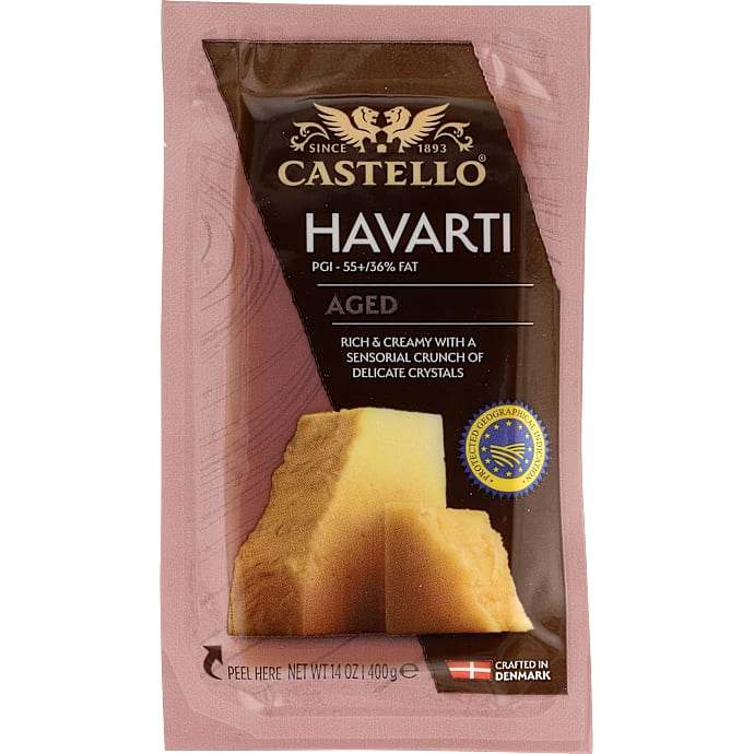Havarti ost i stykke modnet 55+