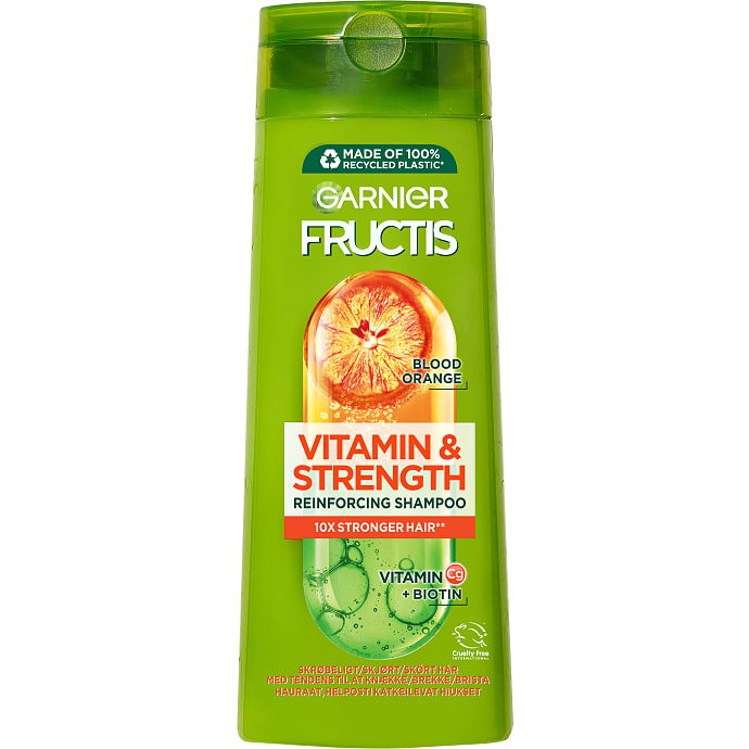 Garnier Shampoo med C-vitamin og Biotin Skrøbeligt Hår 250 ml
