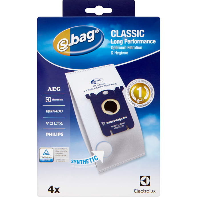 Electrolux S-bag E201S Støvsugerposer 4-pak
