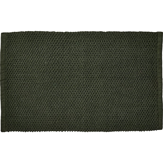 Salling bademåtte 50x80 cm - mørkegrøn