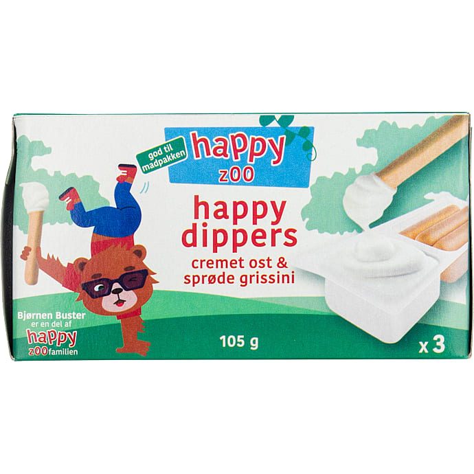 Happy Zoo Cheez Dippers 20% Fedt