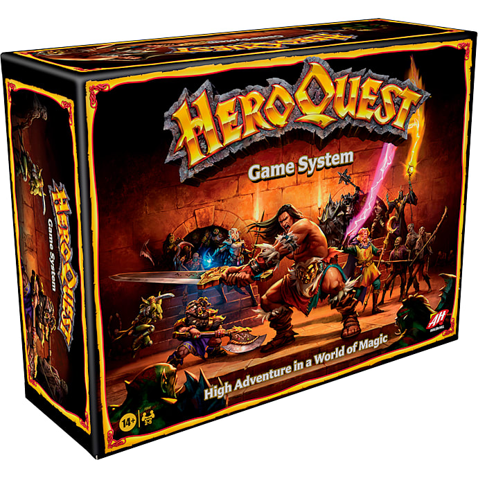 Hasbro Gaming Hero Quest - Engelsk version