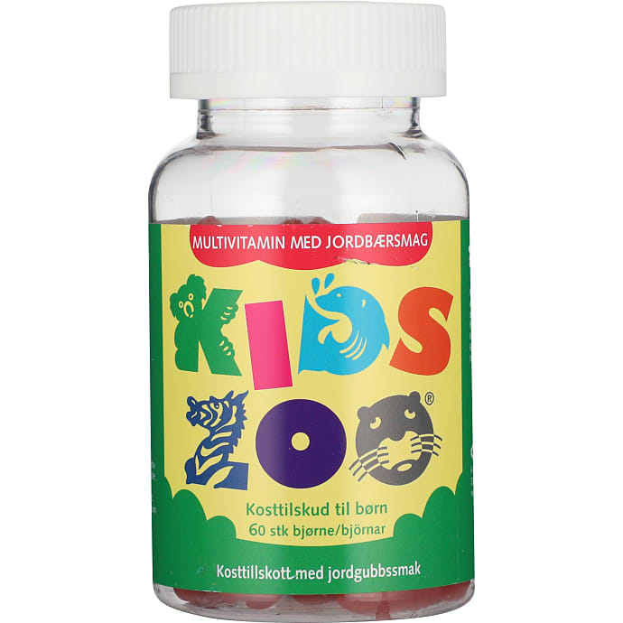 Kids Zoo Multivitamin Jordbærsmag