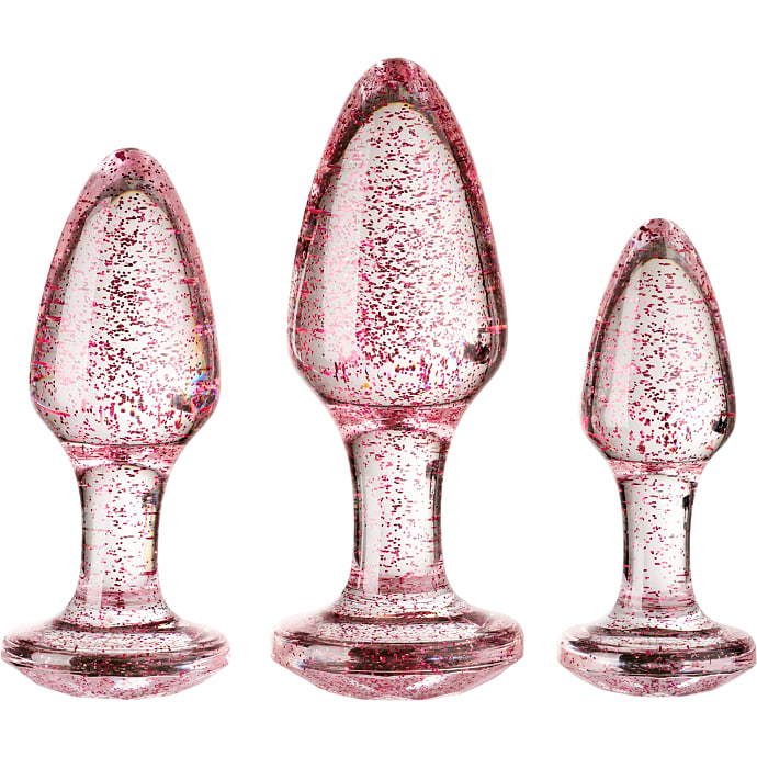 Baseks Glitter Butt Plug Sæt