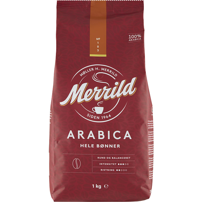 Merrild, Hele kaffebønner