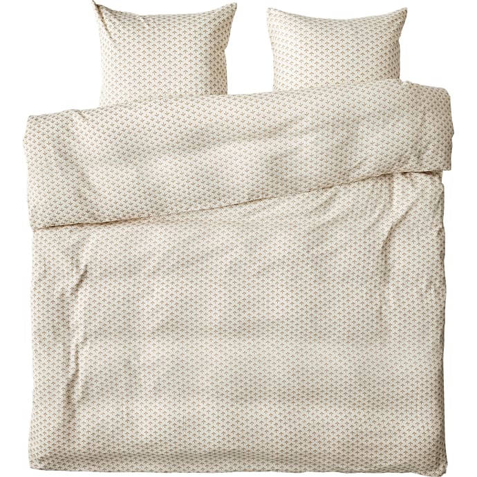MAISON sengetøj 200x220 cm - fleur de lis creme