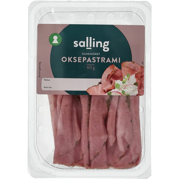 Salling Oksepastrami i Skiver