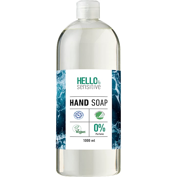Hello Sensitive Håndsæbe Parfumefri Refill